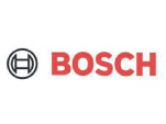 A bosch logo is shown on the side of a building.