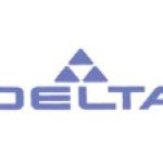 A delta logo is shown in blue.