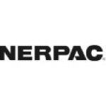 A black and white logo of nerpac