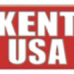 A red sign that says kent usa