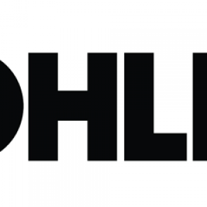 A black and white logo of kohler.