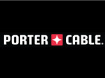 A black and white logo of porter cable